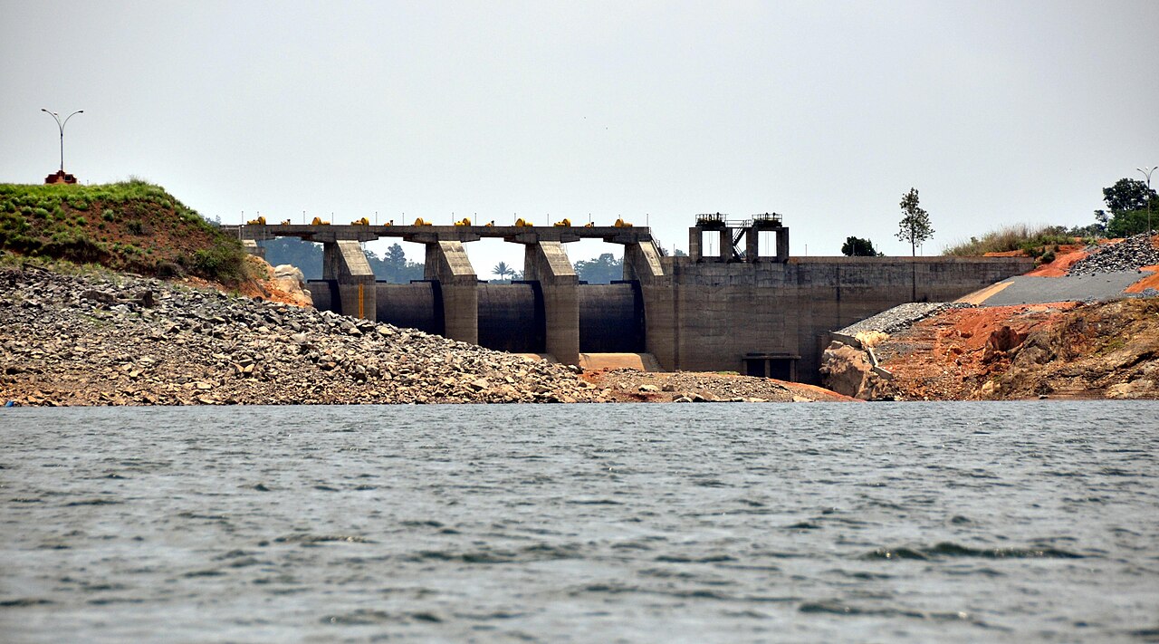 Banasura Sagar Dam and reservoir in Wayanad, Kerala